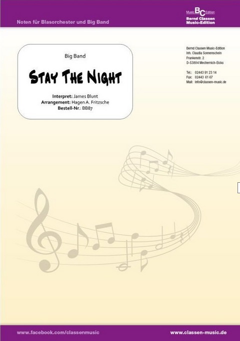 Stay The Night - click here