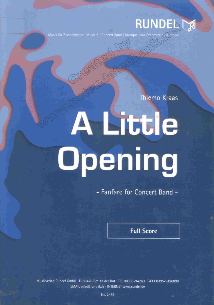 A Little Opening - click here