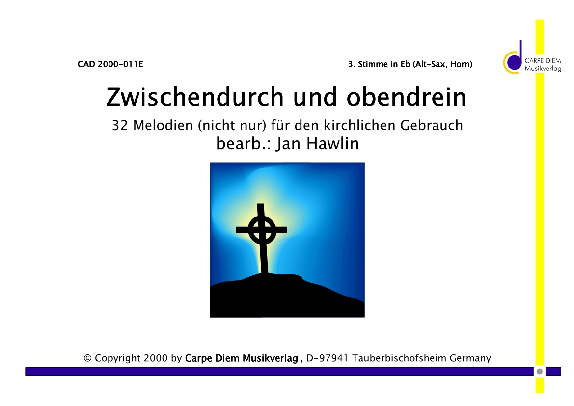 Zwischendurch und obendrein (3. in Eb) - click here