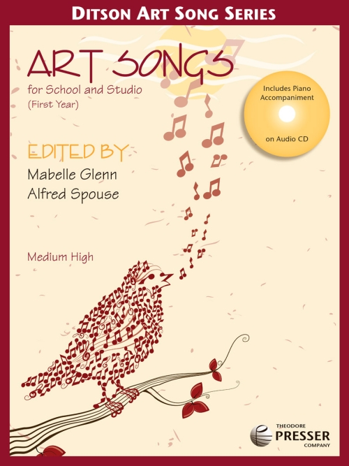 Art Songs for School and Studio: First Year Medium High - click here