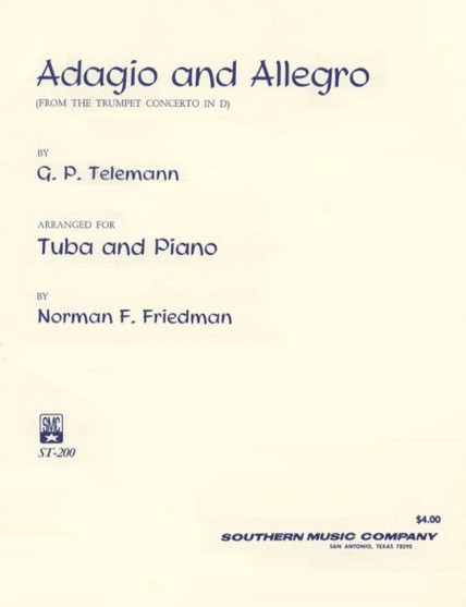 Adagio and Allegro from the Trumpet Concerto in D major - click here