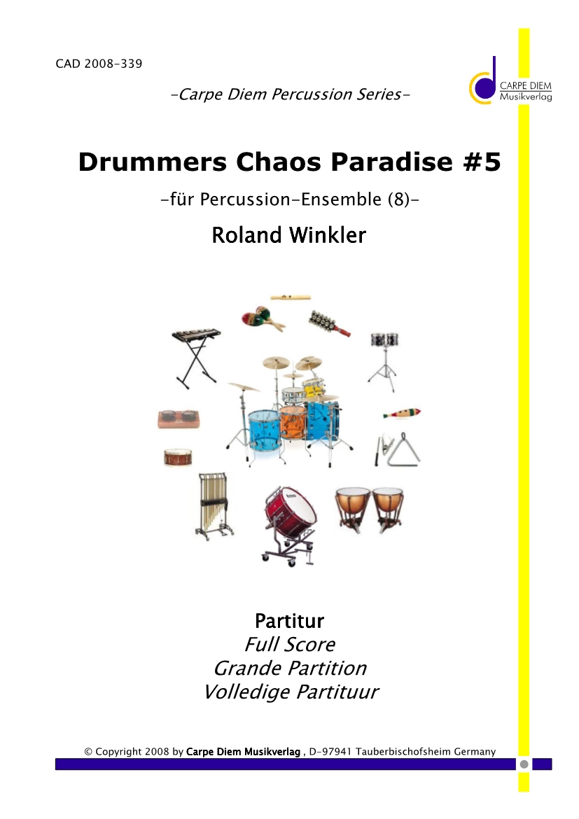 Drummers Chaos Paradise #5 - click here