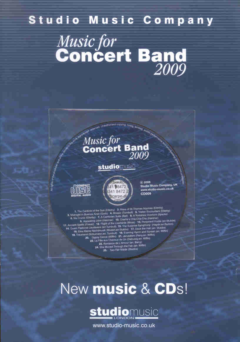 Studio Music 2009 - Music for Concert Band - click here