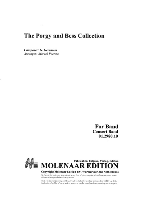 Porgy and Bess Collection, The - click here