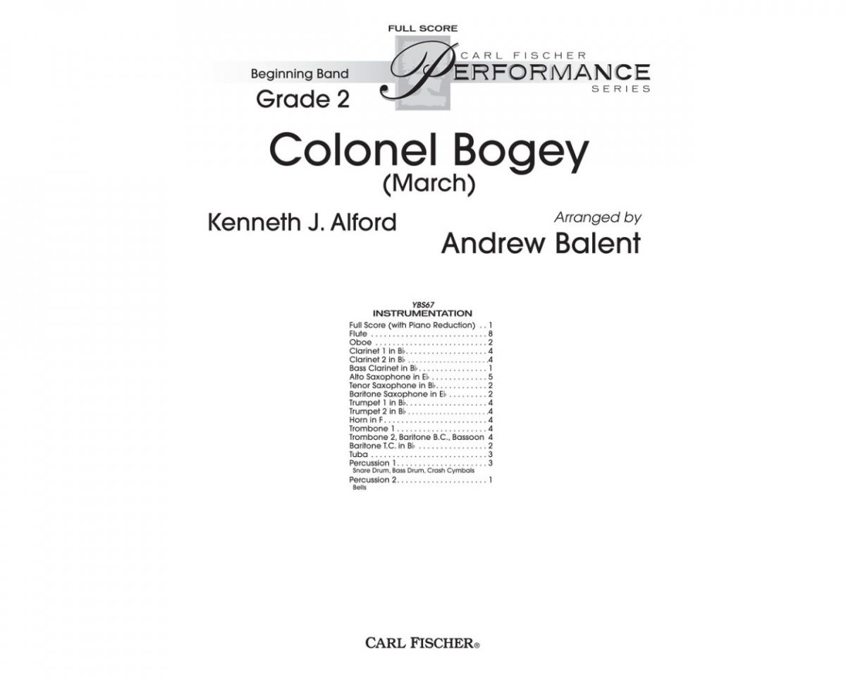 Colonel Bogey - click here
