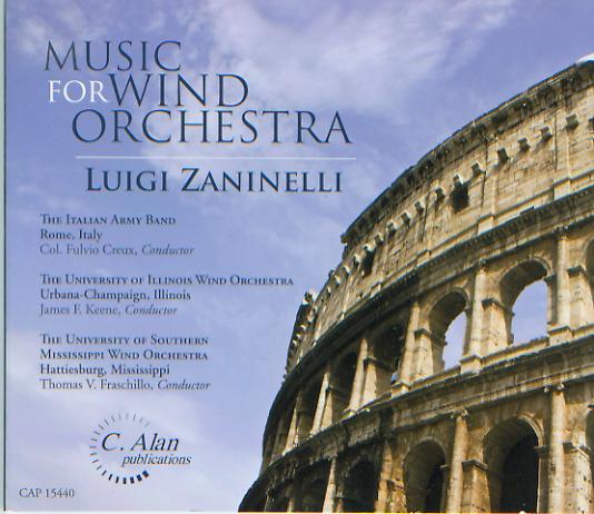 C. Alan Publications: Music for Wind Orchestra - Luigi Zaninelli - click here