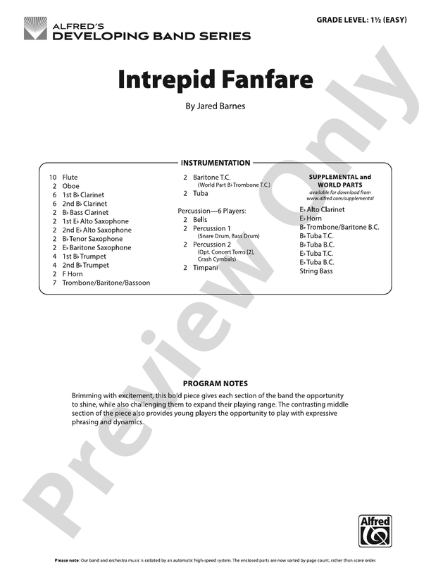 Intrepid Fanfare - click here