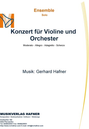 Konzert für Violine und Orchester - click here Konzert für Violine und Orchester - click here
