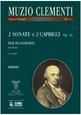 2 Sonatas and 2 Capricci Op. 34 for Piano - click here 2 Sonatas and 2 Capricci Op. 34 for Piano - click here