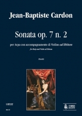 Sonata Op. 7 #2 for Harp and Violin ad libitum - click here
