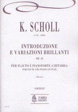 Introduzione e Variazioni Brillanti Op. 20 for Flute and Piano (Guitar) - click here