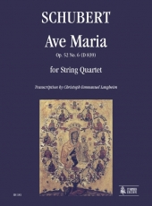 Ave Maria Op. 52 No. 6 (D 839) for String Quartet - click here