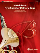 March from 'First Suite for Military Band' - click here March from 'First Suite for Military Band' - click here