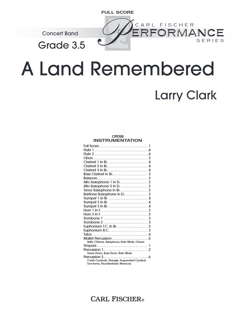 A Land Remembered - click here