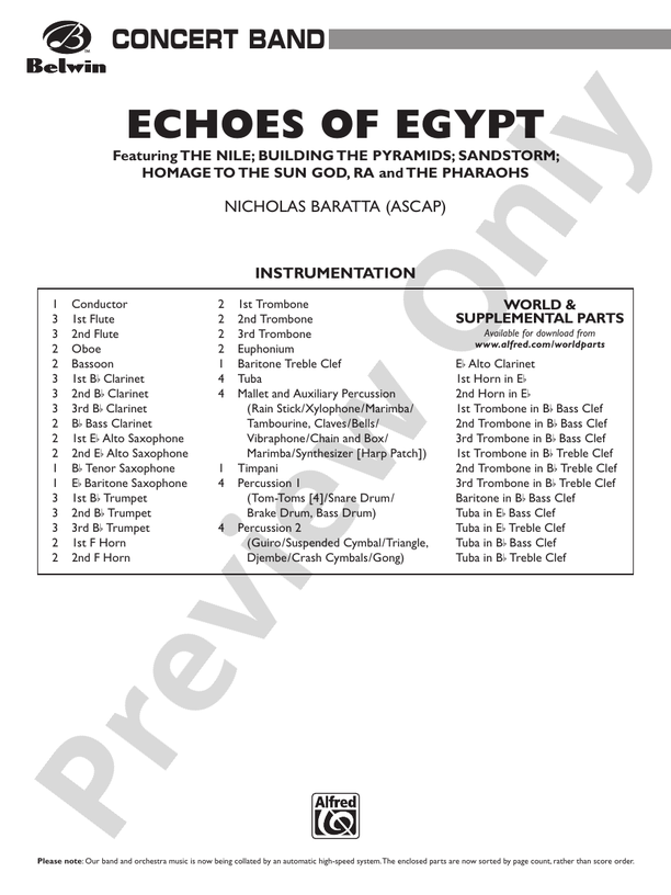 Echoes of Egypt - click here