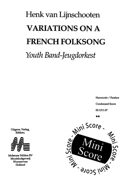 Variations on a French Folksong - click here