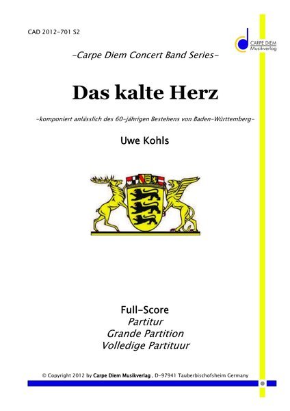Concert Suite in Three Pictures: 2. Satz - Das kalte Herz - click here Concert Suite in Three Pictures: 2. Satz - Das kalte Herz - click here