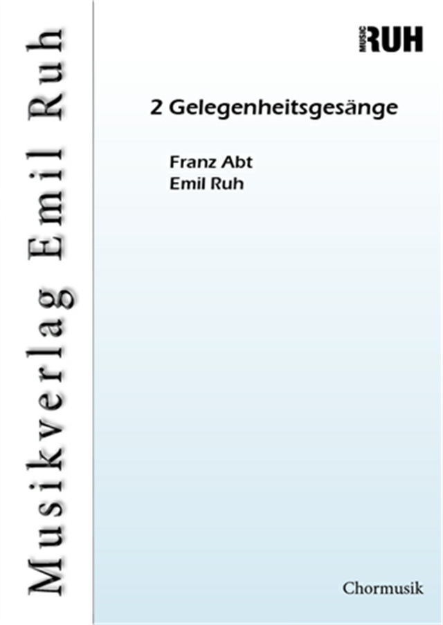 2 Gelegenheitsgesnge - click here