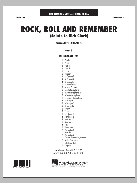 Rock, Roll and Remember (Salute to Dick Clark) - click here