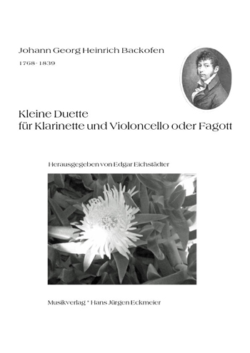 Kleine Duette für Klarinette und Violoncello oder Fagott - click here Kleine Duette für Klarinette und Violoncello oder Fagott - click here