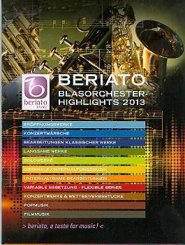 Beriato 2013 Blasorchester-Highlights - click here