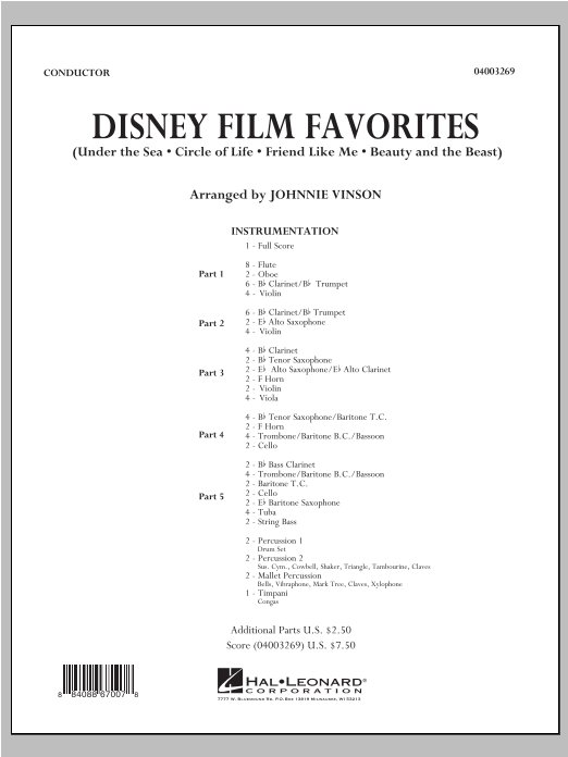 Disney Film Favorites - click here