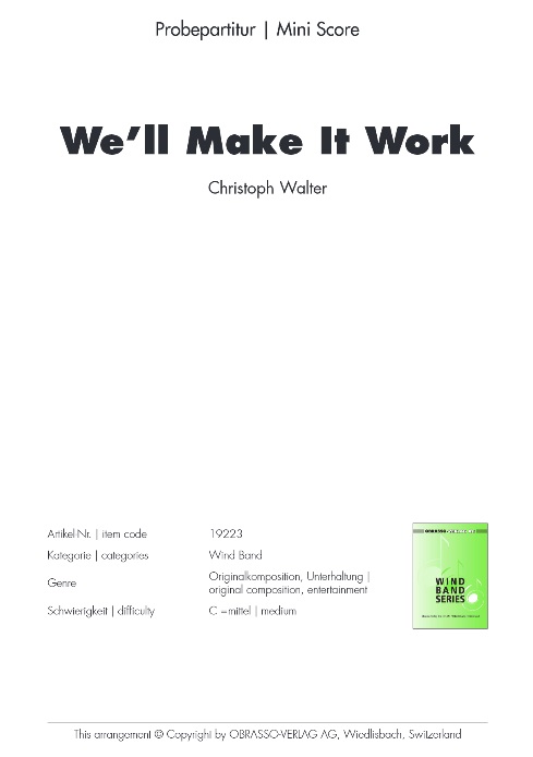 We'll Make It Work (Wir schaffen das) - click here