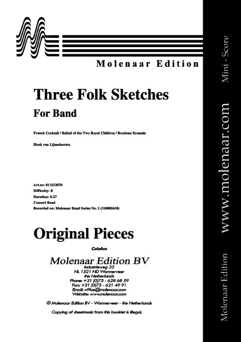 3 Folk Sketches - click here