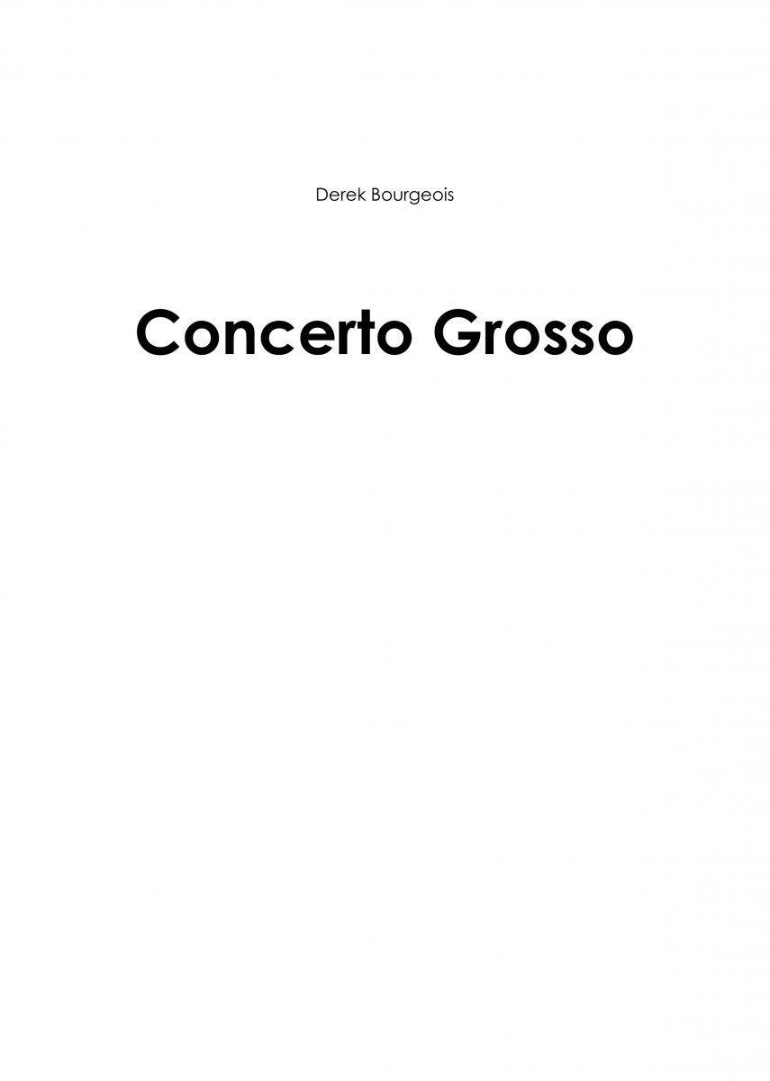 Concerto Grosso - click here