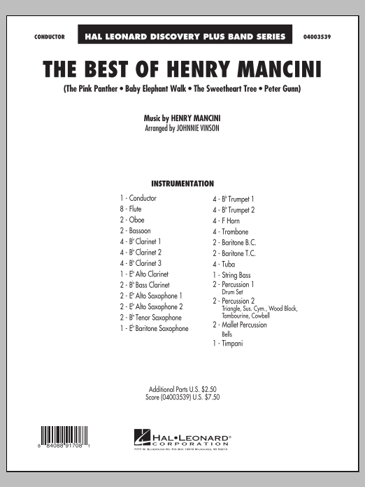 Best of Henry Mancini, The - click here