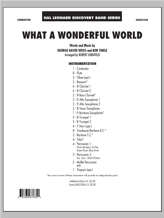 What a Wonderful World - click here