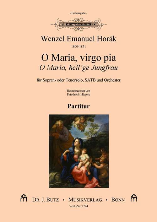 O Maria, virgo pia - O Maria, heil�ge Jungfrau - click here