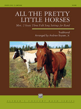 All the Pretty Little Horses (Mvt. 2 from 'Three Folk Songs' ) - click here