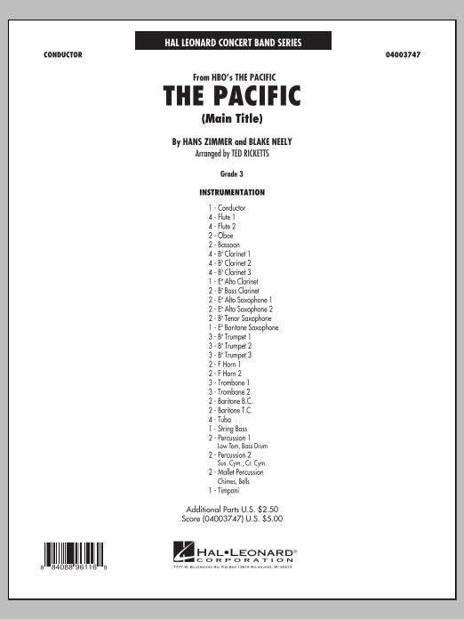 Pacific, The (Main Title) - click here