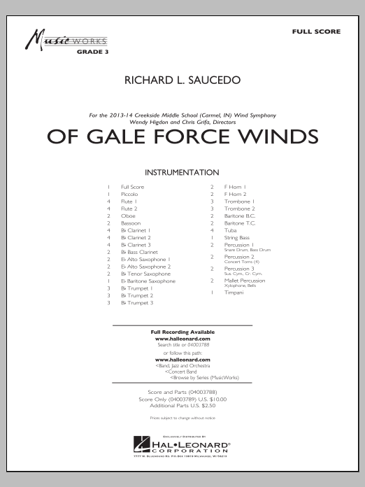 Of Gale Force Winds - click here