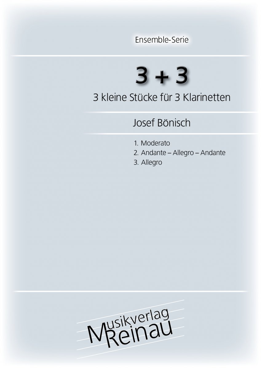 3 + 3 (3 kleine Stcke fr 3 Klarinetten) - click here