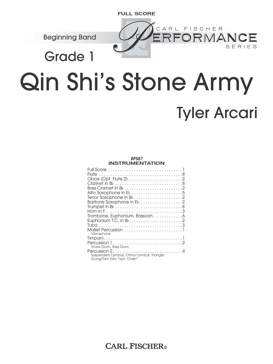 Qin Shi's Stone Army - click here