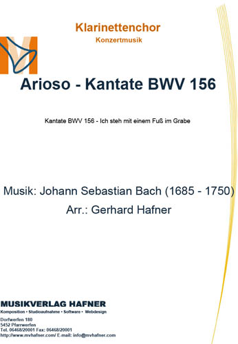 Arioso - Kantate BWV 156 - click here