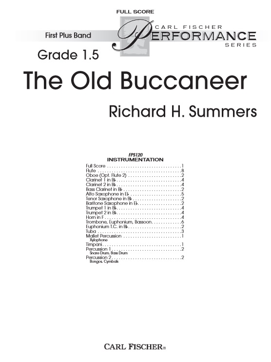 Old Buccaneer, The - click here