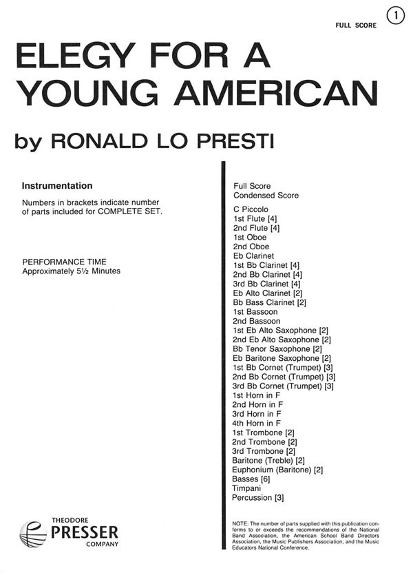 Elegy for a Young American - click here