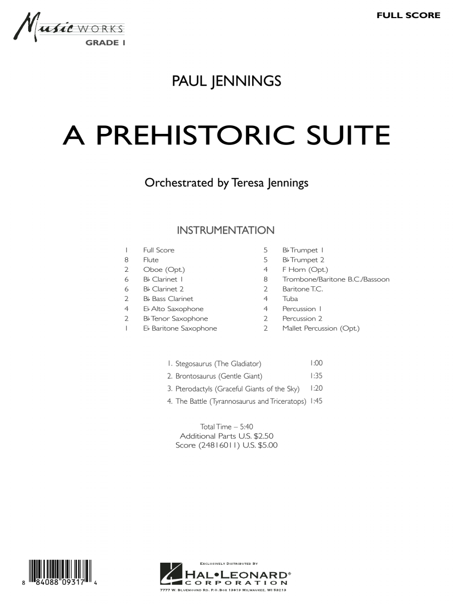 A Prehistoric Suite - click here