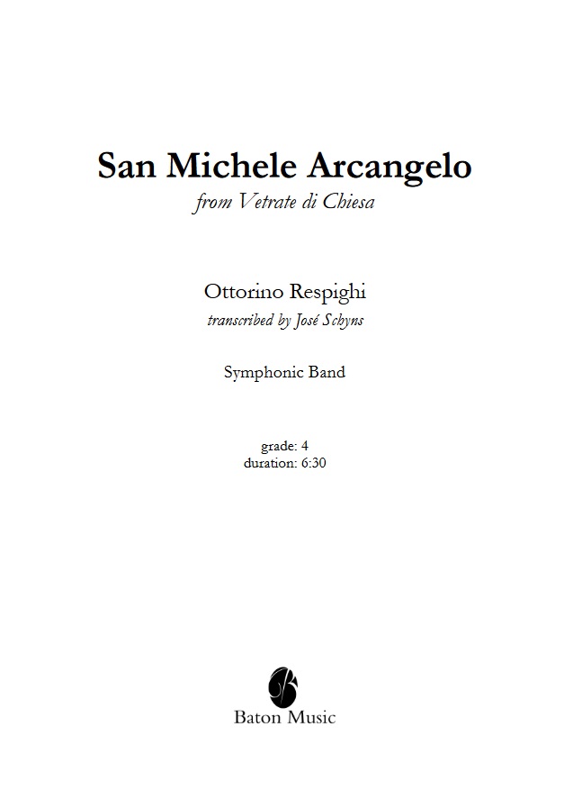 San Michele Arcangelo (from Vetrate di Chiesa) - click here
