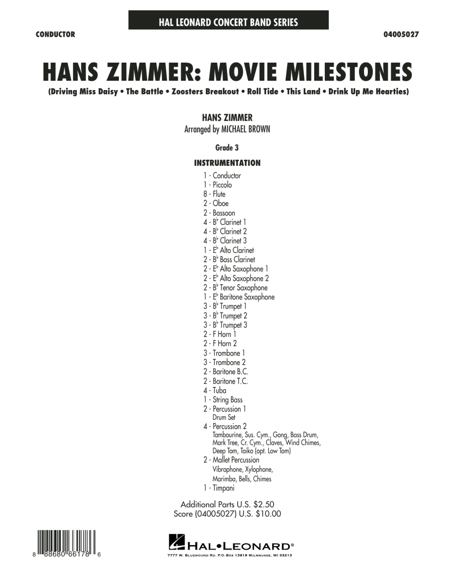 Hans Zimmer: Movie Milestones - click here