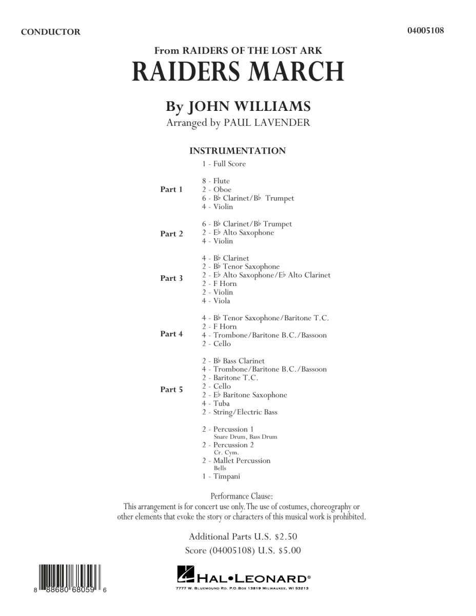 Raiders March - click here