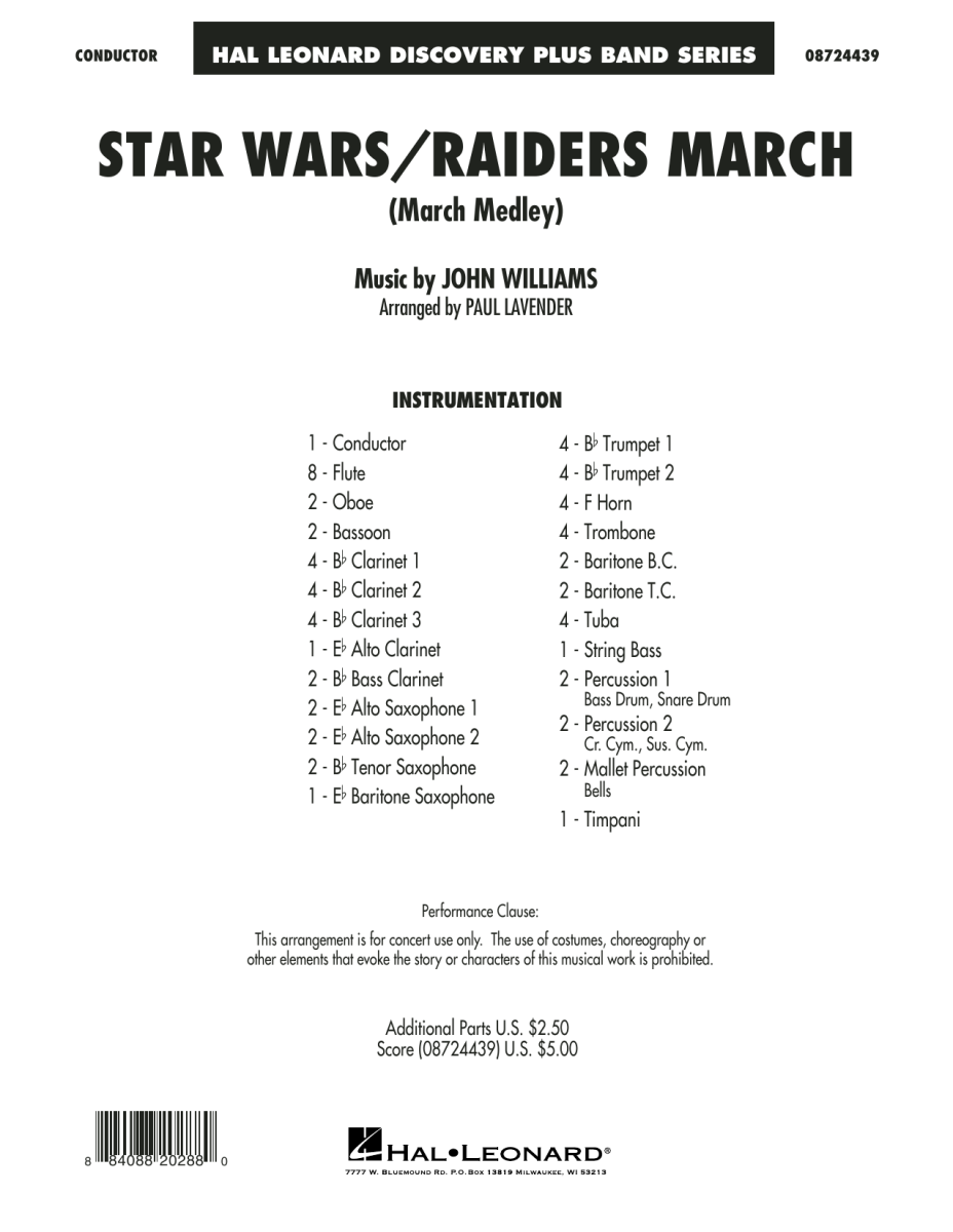 Star Wars / Raiders March - click here
