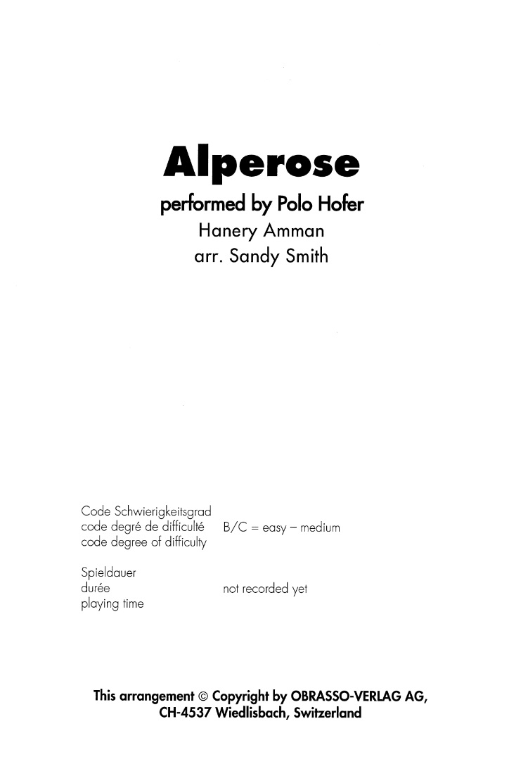 Alperose - click here