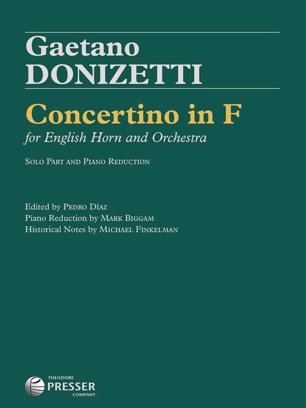 Concertino in F for English Horn and Orchestra - click here