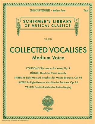 Collected Vocalises: Medium Voice - click here Collected Vocalises: Medium Voice - click here