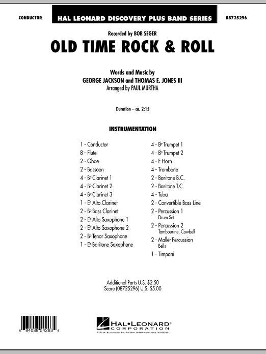 Old Time Rock and Roll - click here