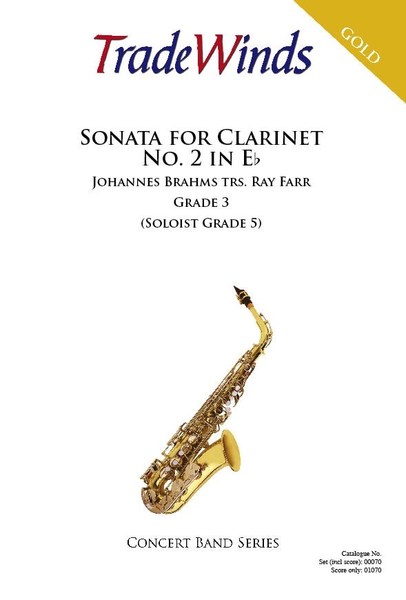 Sonata for Clarinet #2 in Eb - click here